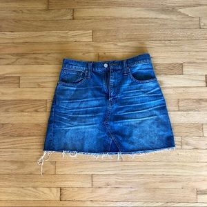 Madewell Classic Denim Skirt